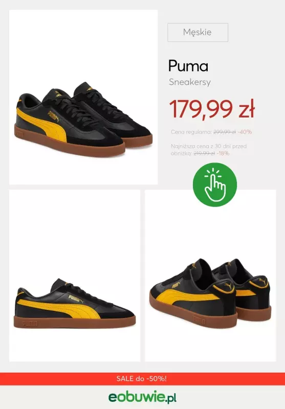 eobuwie.pl - gazetka promocyjna Sneakersy męskie z wyprzedaży od środy 11.06  - strona 7