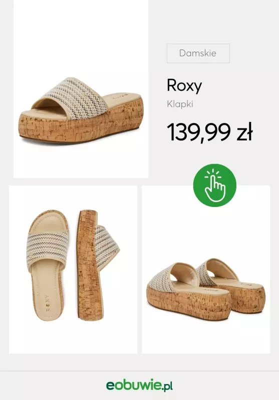 eobuwie.pl - gazetka promocyjna Letni vibe z marką Roxy – odkryj modne buty i dodatki od wtorku 17.06 do wtorku 24.06 - strona 7