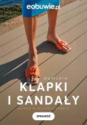 eobuwie.pl - gazetka promocyjna Damskie klapki i sandały – modele w letnich trendach od wtorku 24.06 do środy 02.07