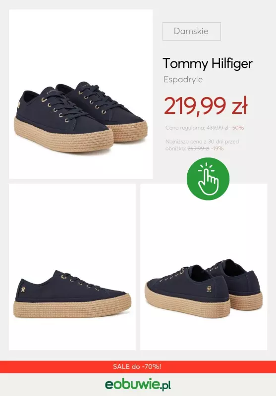 eobuwie.pl - gazetka promocyjna Espadryle damskie do -70% od środy 02.07  - strona 7