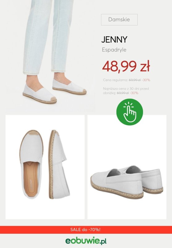 eobuwie.pl - gazetka promocyjna Espadryle damskie do -70% od środy 02.07  - strona 4