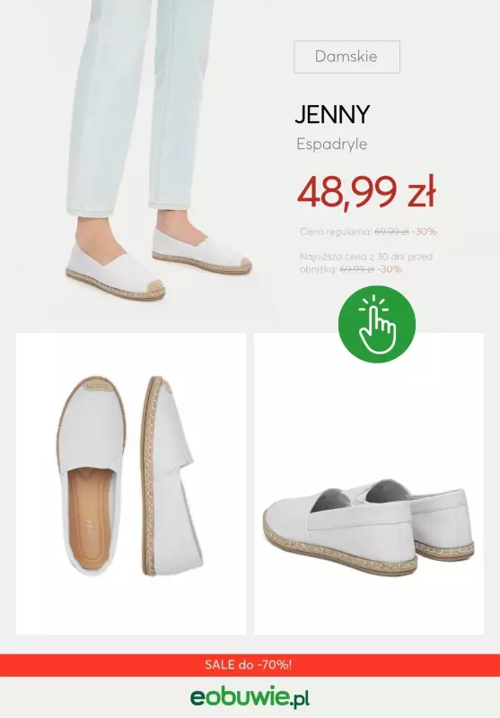 eobuwie.pl - gazetka promocyjna Espadryle damskie do -70% od środy 02.07  - strona 4