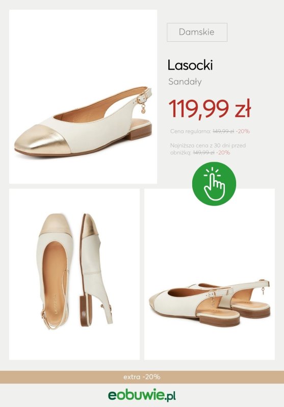 eobuwie.pl - gazetka promocyjna Extra -20% na wybrane nowości od 269 zł od czwartku 03.07 do poniedziałku 07.07 - strona 5
