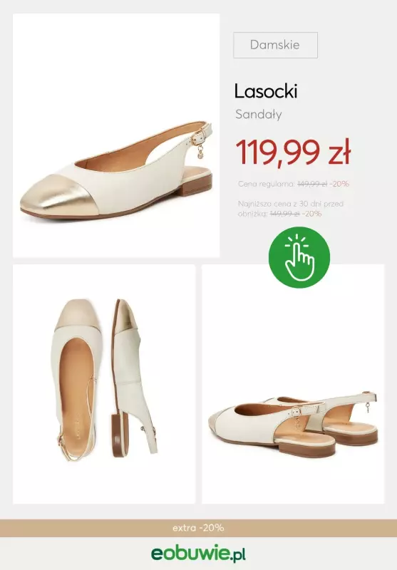 eobuwie.pl - gazetka promocyjna Extra -20% na wybrane nowości od 269 zł od czwartku 03.07 do poniedziałku 07.07 - strona 5