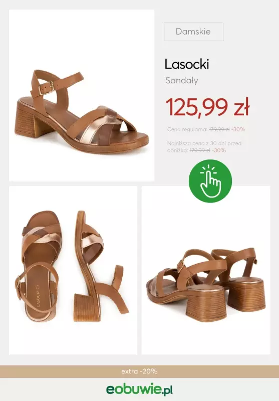 eobuwie.pl - gazetka promocyjna Extra -20% na wybrane nowości od 269 zł   - strona 3