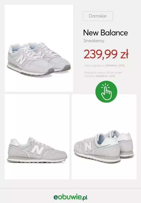 eobuwie.pl - gazetka promocyjna Sneakersy – top modele na lato od poniedziałku 07.07  - strona 5