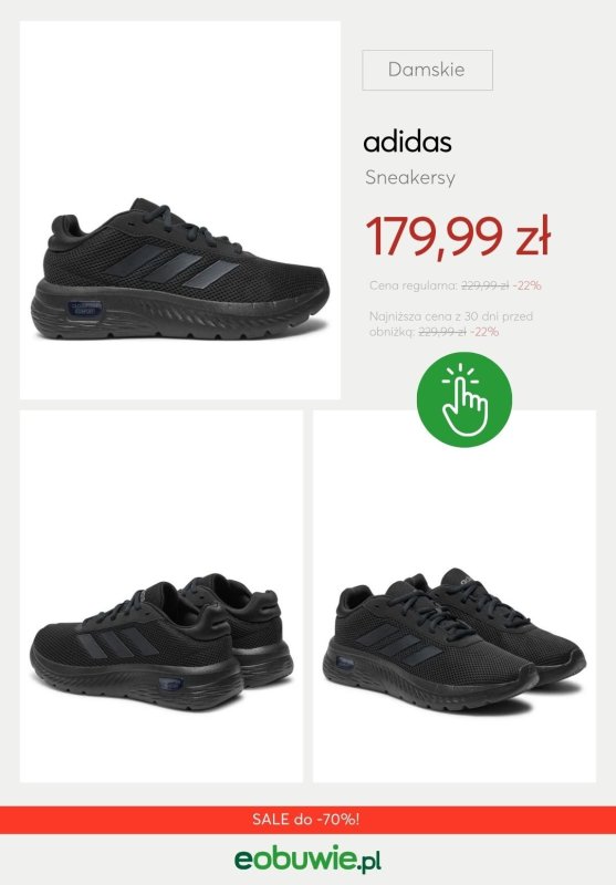 eobuwie.pl - gazetka promocyjna Sneakersy damskie Adidas z wyprzedaży od czwartku 10.07 do środy 16.07 - strona 4