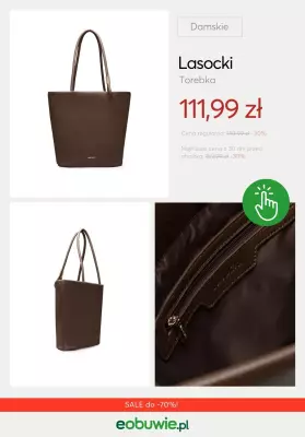 eobuwie.pl - gazetka promocyjna Torebki z wyprzedaży od piątku 11.07 do środy 16.07 - strona 9