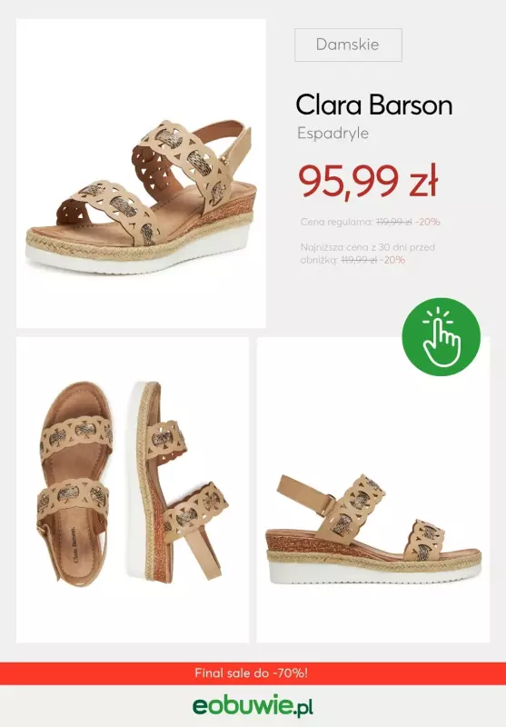 eobuwie.pl - gazetka promocyjna Final sale do -70%! od środy 16.07 do czwartku 31.07 - strona 4