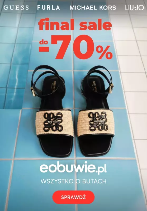 eobuwie.pl - gazetka promocyjna Final sale do -70%! od środy 16.07 do czwartku 31.07