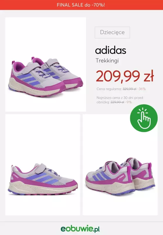 eobuwie.pl - gazetka promocyjna Buty trekkingowe Adidas Terrex w SUPERCENACH!   - strona 3