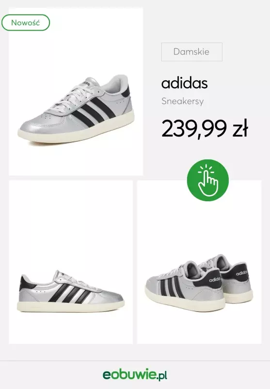 eobuwie.pl - gazetka promocyjna Sneakersy ADIDAS – nowości dla Niej   - strona 3