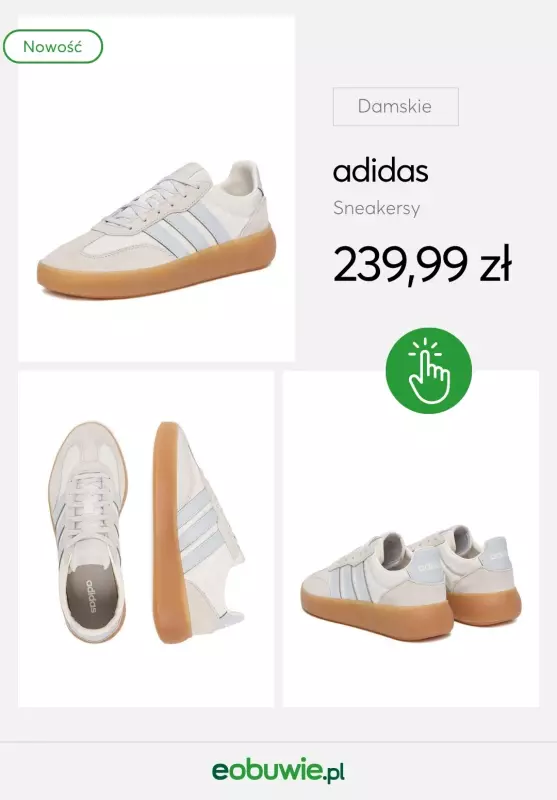 eobuwie.pl - gazetka promocyjna Sneakersy ADIDAS – nowości dla Niej   - strona 2