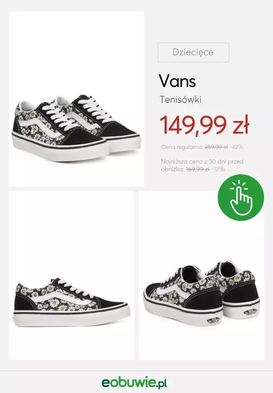 eobuwie.pl - gazetka promocyjna Wyprawka szkolna z marką VANS   - strona 3