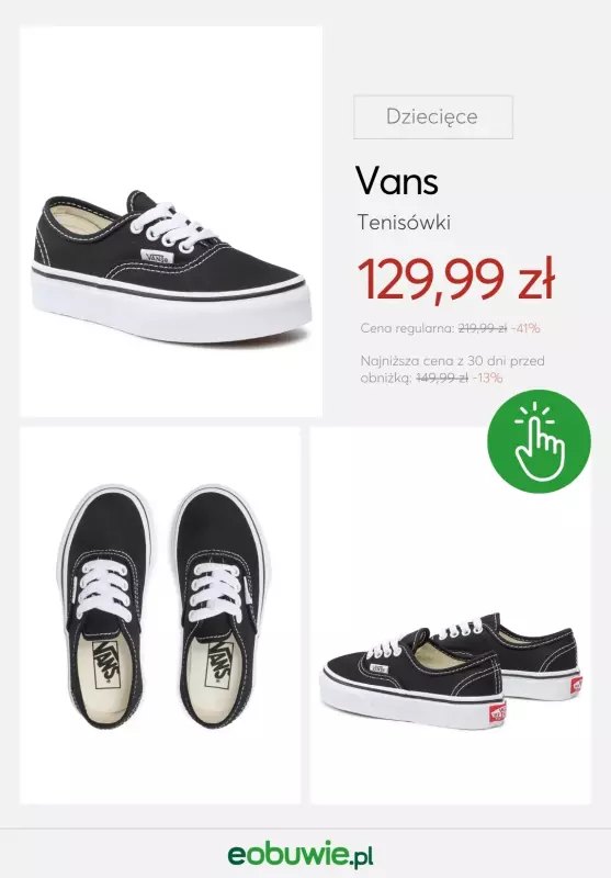 eobuwie.pl - gazetka promocyjna Wyprawka szkolna z marką VANS   - strona 2