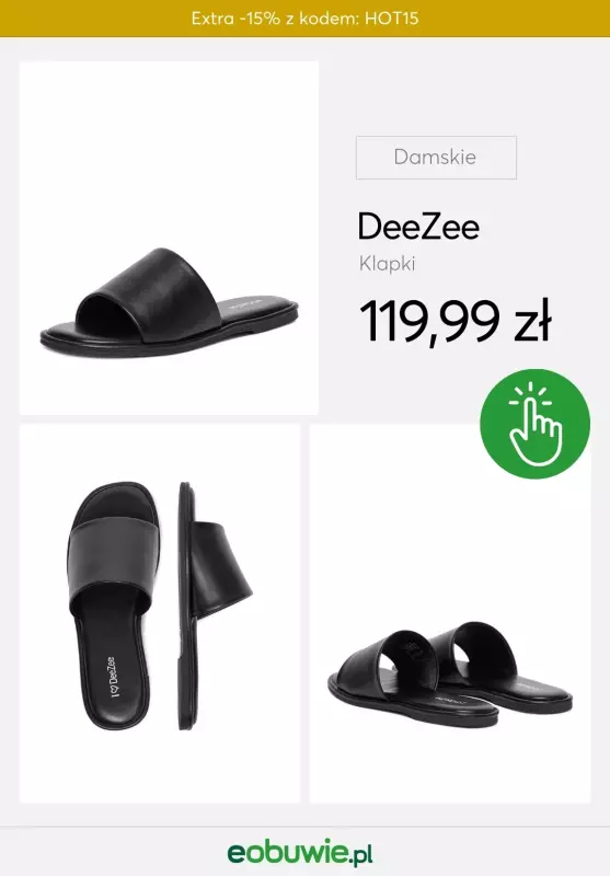 eobuwie.pl - gazetka promocyjna Upalne okazje! Extra -15% na letnie produkty   - strona 2