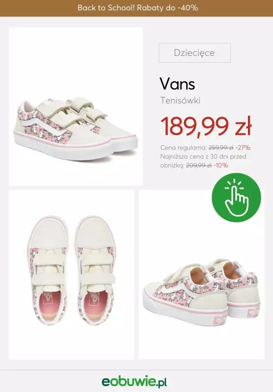 eobuwie.pl - gazetka promocyjna Back to School do -40%! od czwartku 21.08 do środy 10.09 - strona 8