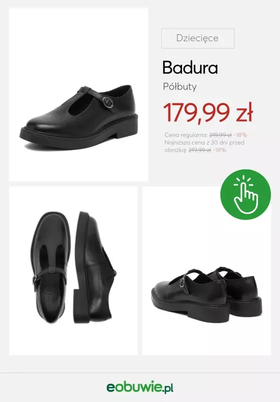eobuwie.pl - gazetka promocyjna Buty dziecięce na rozpoczęcie roku szkolnego – od 59,99 zł od poniedziałku 25.08  - strona 10