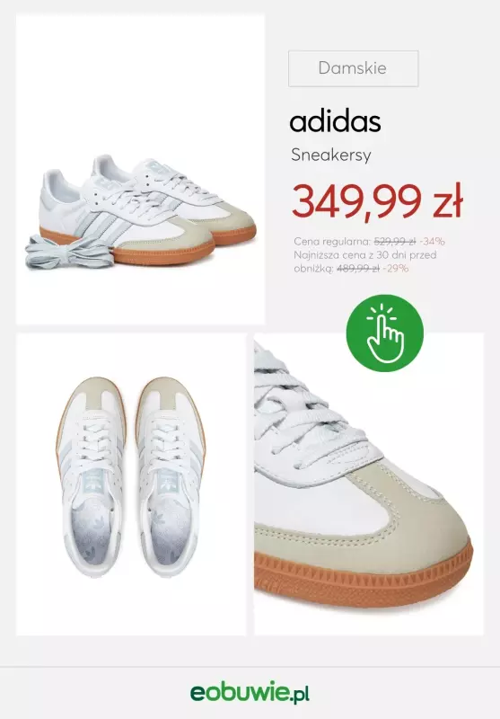 eobuwie.pl - gazetka promocyjna adidas Originals – sneakersy w stylu retro od soboty 06.09  - strona 4