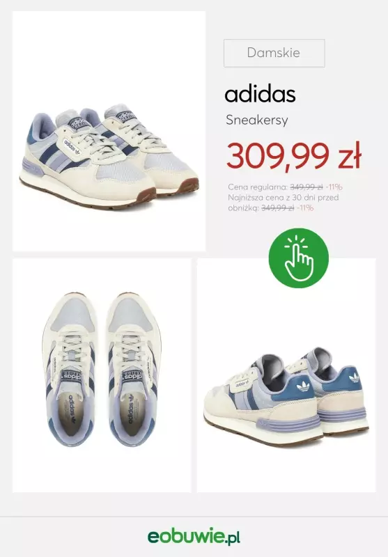 eobuwie.pl - gazetka promocyjna adidas Originals – sneakersy w stylu retro od soboty 06.09  - strona 7