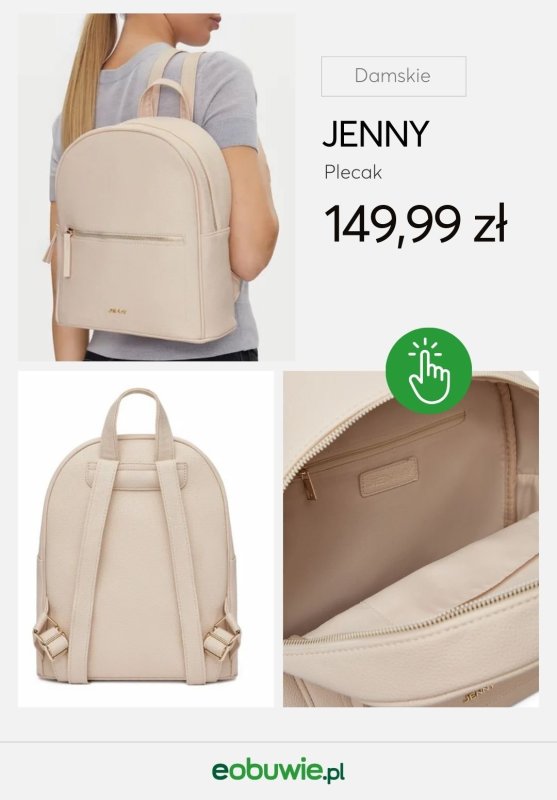 eobuwie.pl - gazetka promocyjna PLECAKI dla niej od piątku 12.09  - strona 8
