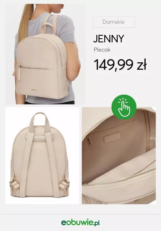 eobuwie.pl - gazetka promocyjna PLECAKI dla niej od piątku 12.09  - strona 8