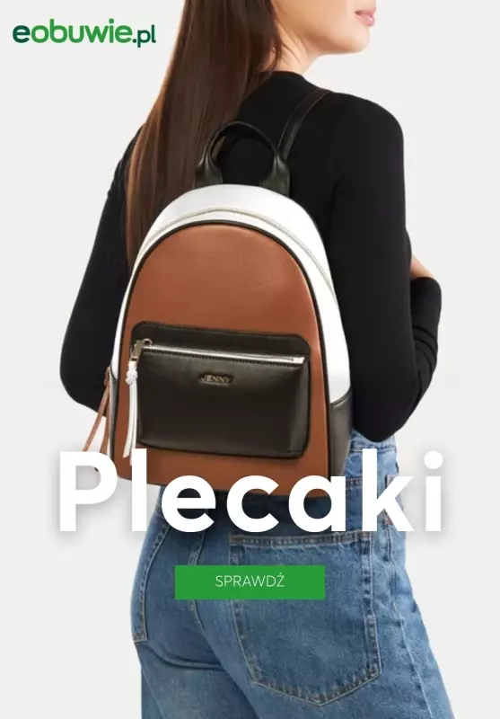 eobuwie.pl - gazetka promocyjna PLECAKI dla niej od piątku 12.09 