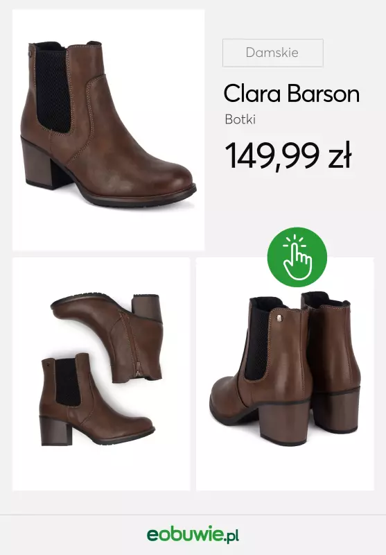 eobuwie.pl - gazetka promocyjna Jesienne buty w odcieniach brązu   - strona 3