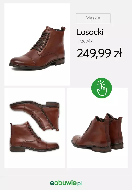 eobuwie.pl - gazetka promocyjna Jesienne buty w odcieniach brązu od poniedziałku 15.09  - strona 10