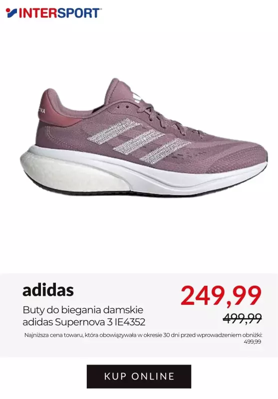 BEST SALE - gazetka promocyjna Intersport | Do -40% buty i odzież do biegania od środy 17.07  - strona 2