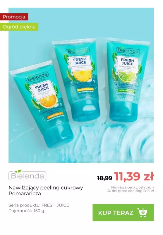 BEST SALE - gazetka promocyjna Bielenda | Do -50% na kosmetyki naturalne od wtorku 15.10 do niedzieli 20.10 - strona 11