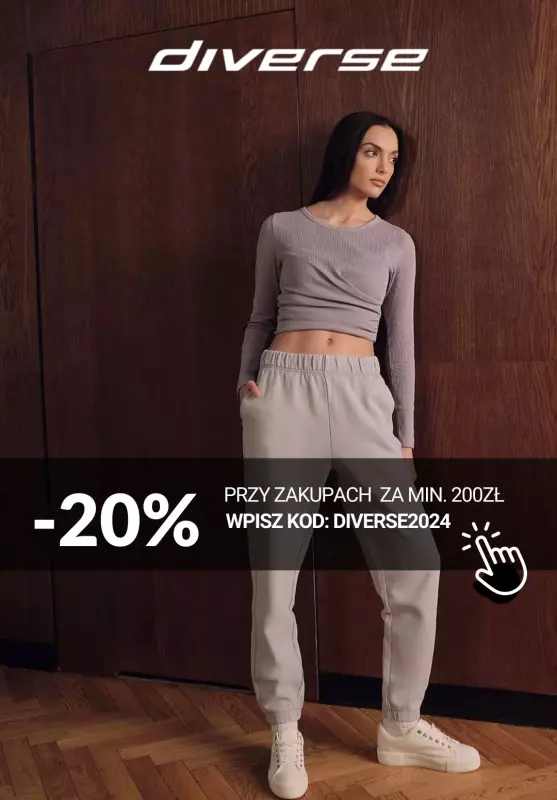 BEST SALE - gazetka promocyjna Diverse | -20% przy zakupie za min.200 zł od czwartku 17.10 do środy 23.10