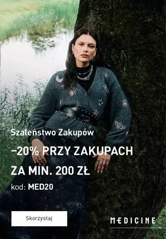 BEST SALE - gazetka promocyjna Medicine | -20% przy zakupach za min 200 zŁ  