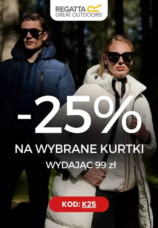 BEST SALE - gazetka promocyjna Regatta | -25% na kurtki od wtorku 22.10 