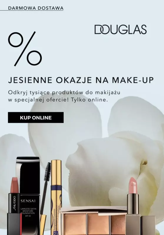 BEST SALE - gazetka promocyjna Douglas | Jesienne okazje na make-up od środy 23.10 do niedzieli 27.10