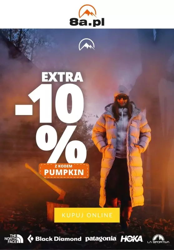 BEST SALE - gazetka promocyjna 8a | Extra -10% z kodem od czwartku 31.10 do niedzieli 03.11