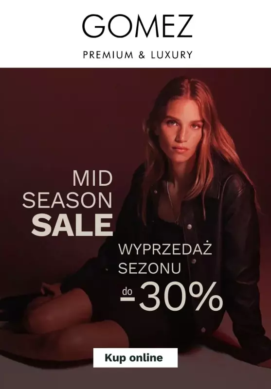 BEST SALE - gazetka promocyjna Gomez | Wyprzedaż do -30% od środy 06.11 