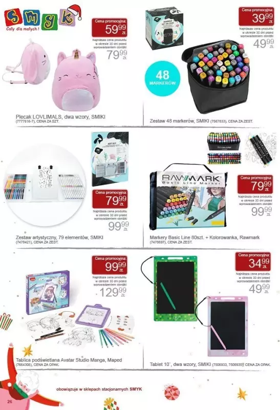 BEST SALE - gazetka promocyjna Katalog Smyk | Cały na Święta, cały w prezentach od wtorku 05.11 do soboty 23.11 - strona 26