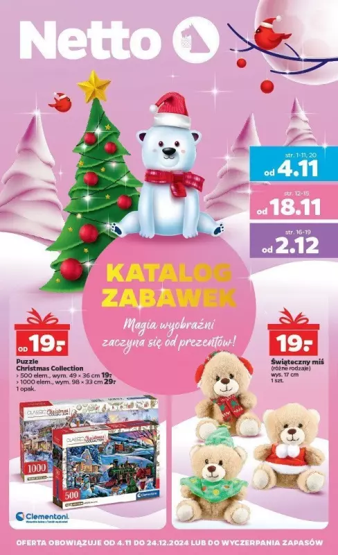 BEST SALE - gazetka promocyjna Netto I Katalog Zabawki od poniedziałku 04.11 do poniedziałku 23.12