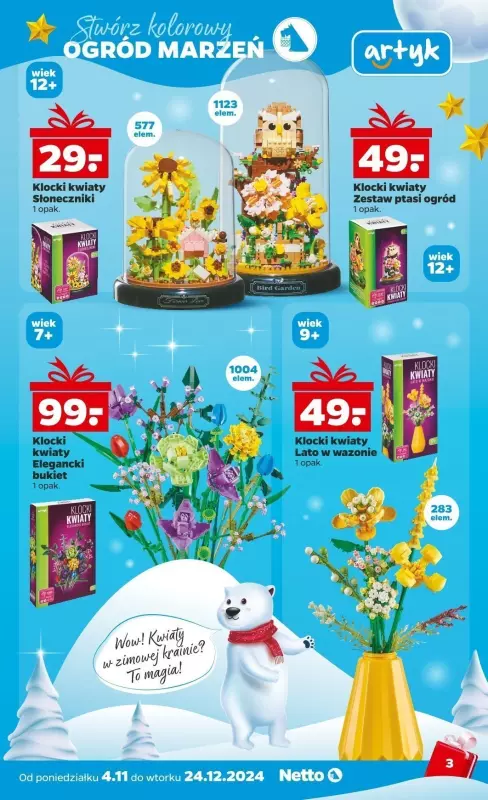 BEST SALE - gazetka promocyjna Netto I Katalog Zabawki od poniedziałku 04.11 do poniedziałku 23.12 - strona 3