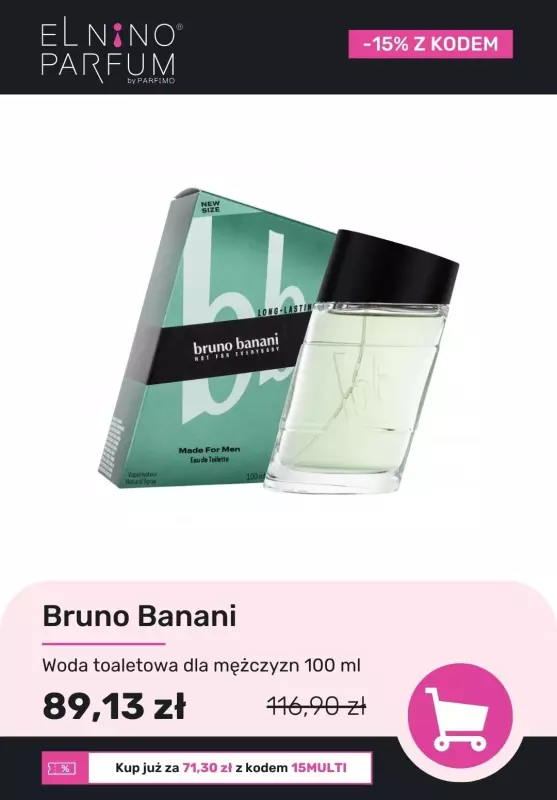 BEST SALE - gazetka promocyjna Elnino-Parfum | -15% na wybrane marki od środy 11.12 do wtorku 24.12 - strona 3