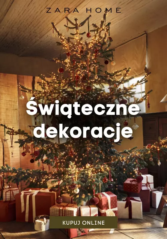 BEST SALE - gazetka promocyjna Zara Home | Świąteczne dekoracje od wtorku 17.12 do wtorku 24.12