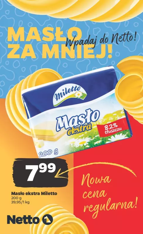 BEST SALE - gazetka promocyjna Netto I Masło za mniej od piątku 20.12 do poniedziałku 23.12