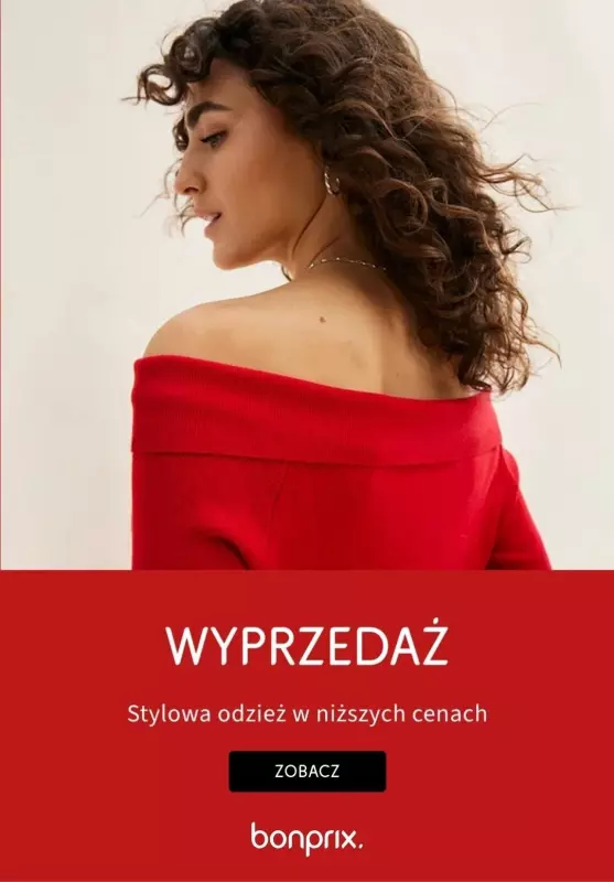 BEST SALE - gazetka promocyjna bonprix | Wyprzedaż - stylowa odzież w niższych cenach od wtorku 07.01 do poniedziałku 13.01