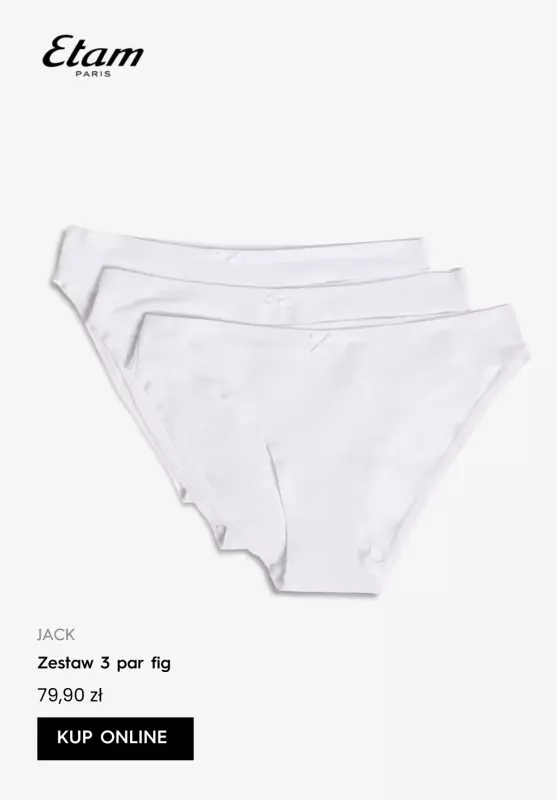 BEST SALE - gazetka promocyjna Etam | Wybrana bielizna -40% przy zakupie min. 2 szt. od środy 08.01 do środy 15.01 - strona 8