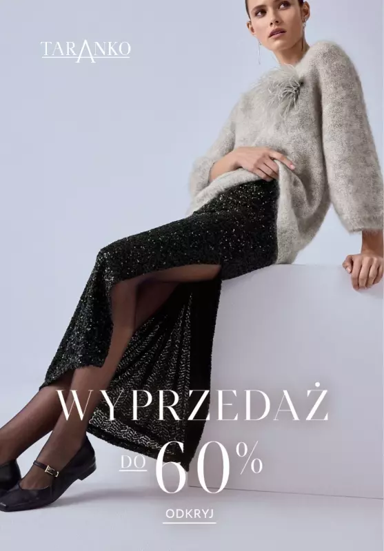 BEST SALE - gazetka promocyjna Taranko | Do -60% WYPRZEDAŻ od piątku 10.01 do niedzieli 19.01