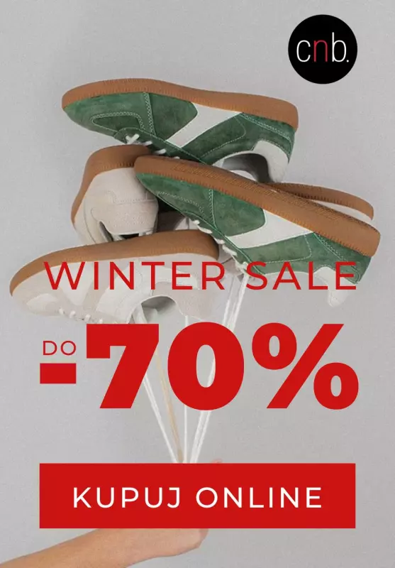 BEST SALE - gazetka promocyjna czasnabuty | Do -70% zimowa wyprzedaż od wtorku 21.01 