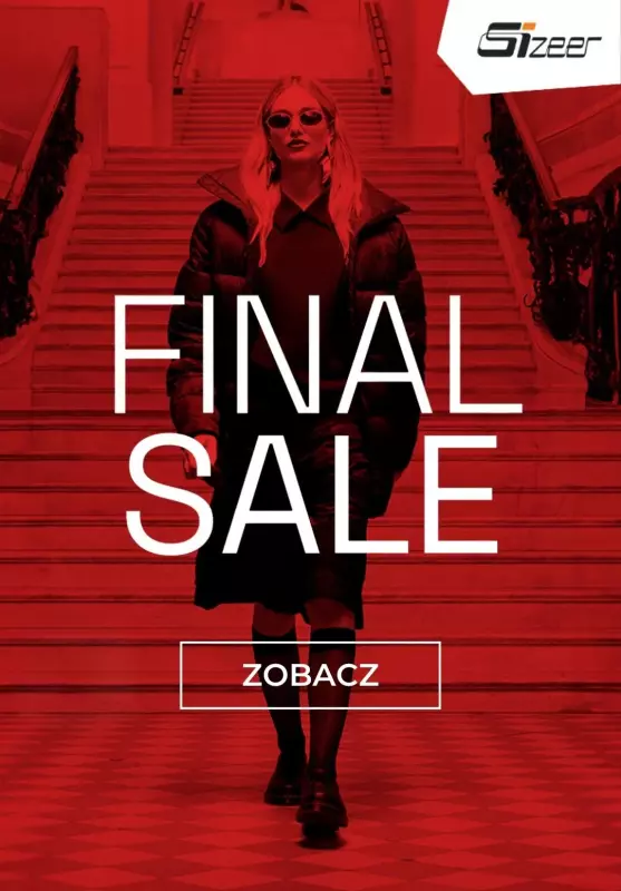 BEST SALE - gazetka promocyjna Sizeer | FINAL SALE od piątku 24.01 do czwartku 30.01