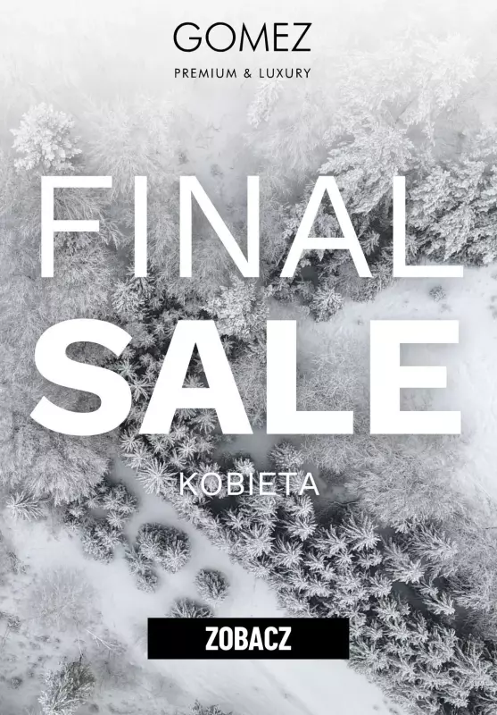 BEST SALE - gazetka promocyjna Gomez | Final Sale od piątku 24.01 