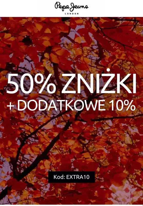 BEST SALE - gazetka promocyjna Pepe Jeans | -10% EXTRA do wyprzedaży od piątku 31.01 